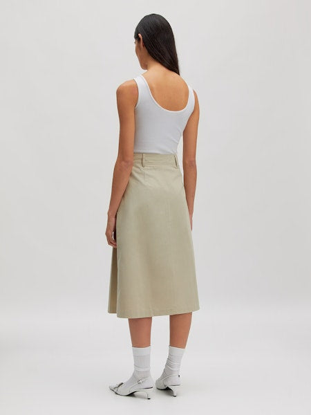 Edited / Kala Skirt / Greige