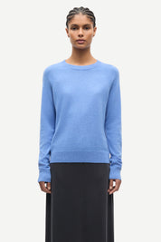 Samsøe Samsøe / BOSTON O-NECK 6304 / BEL AIR BLUE