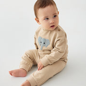 Minymo / Pants Sweat / White Pepper