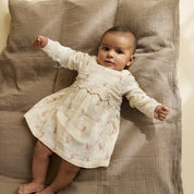 Minymo / Body LS Rib / White Swan