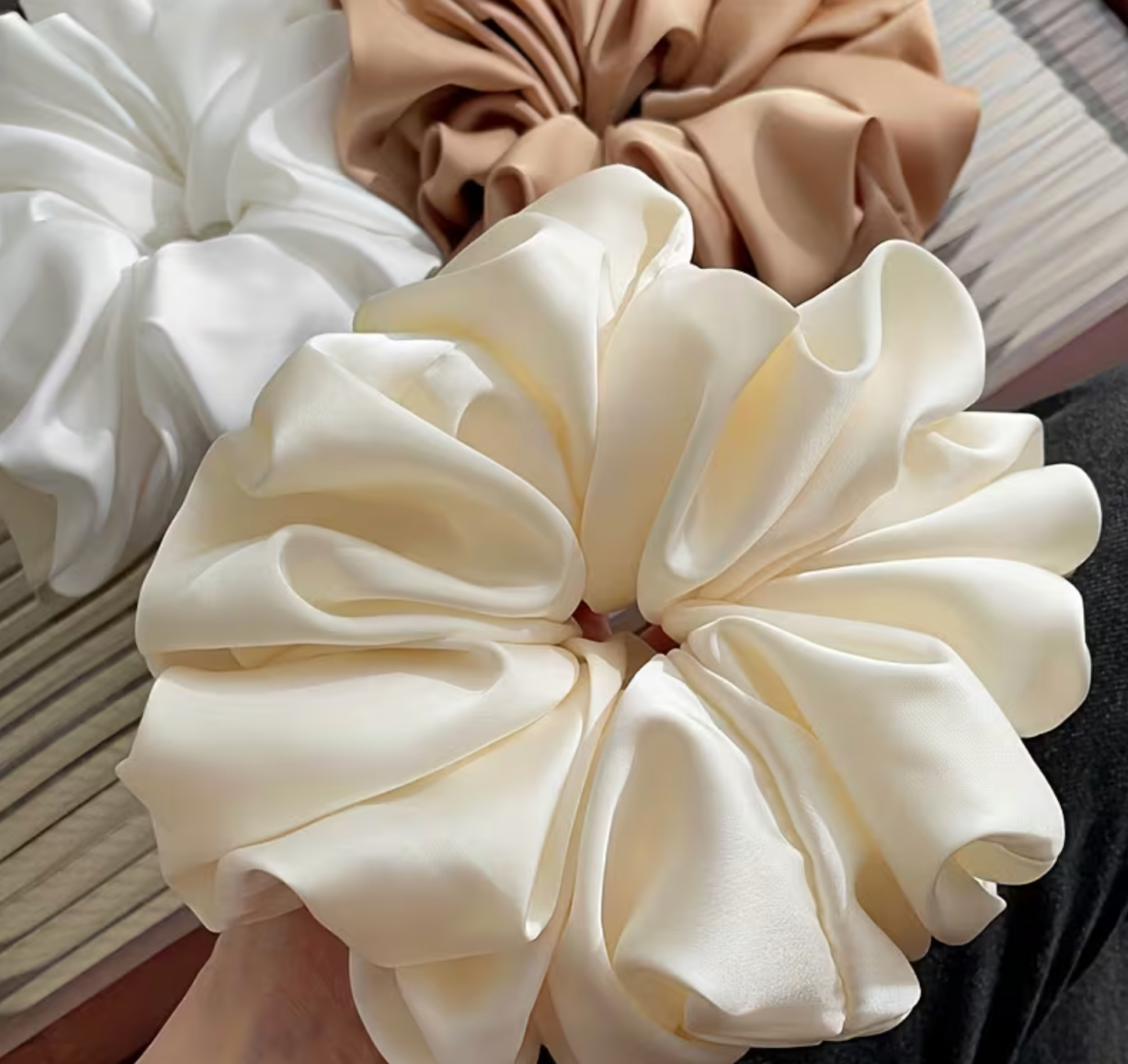 Scandi Hair / Big Satin Scrunchie