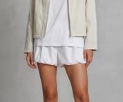 Gina Tricot / Mini balloon shorts / White (1000)