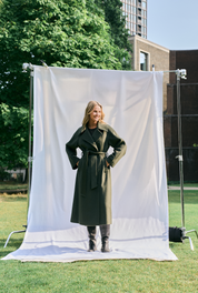 MbyM / Odonna-M Lava Outerwear / Dusty Olive Melange