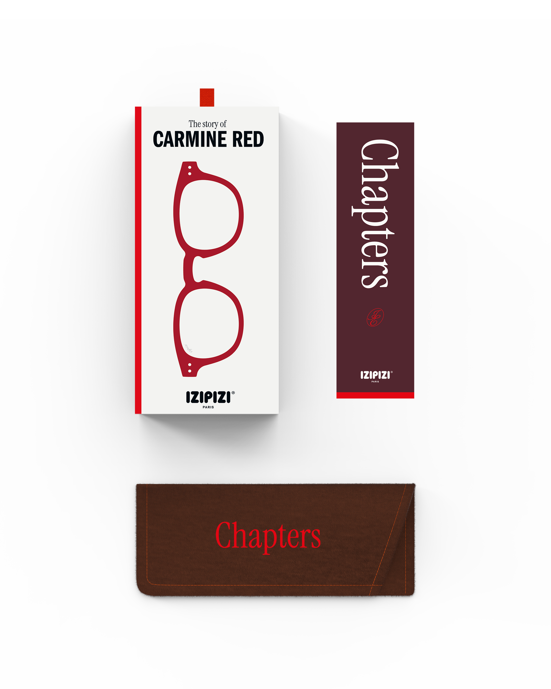 IZIPIZI / #C READING / Carmine Red