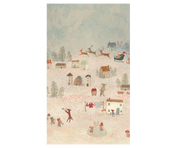 Maileg / Geschenkpapier, 10 m - Santa is coming