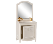 Maileg / Waschbeckenkommode, Maus - Creme