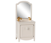 Maileg / Waschbeckenkommode, Maus - Creme
