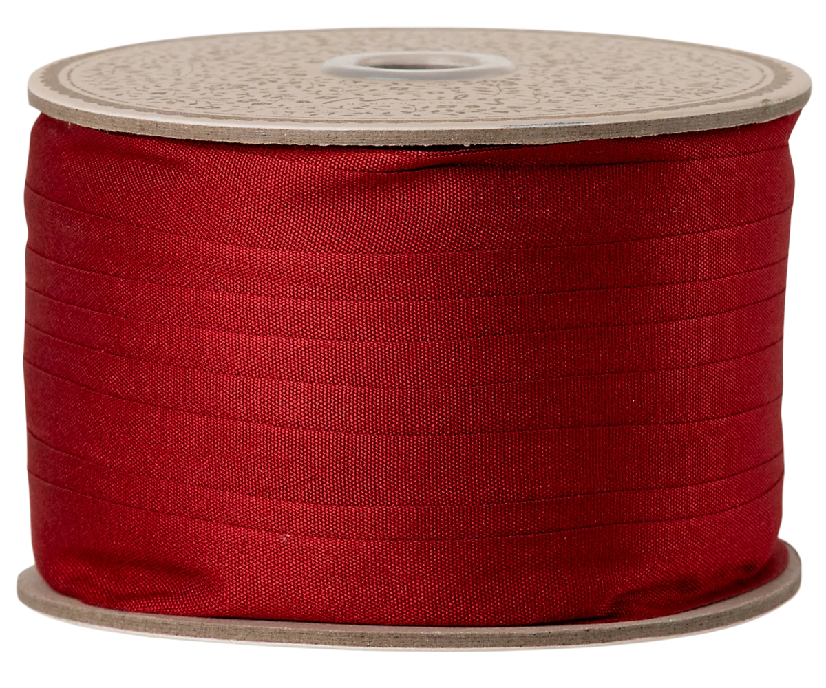 Maileg / Band, B: 18 mm x L: 100 m - Rot