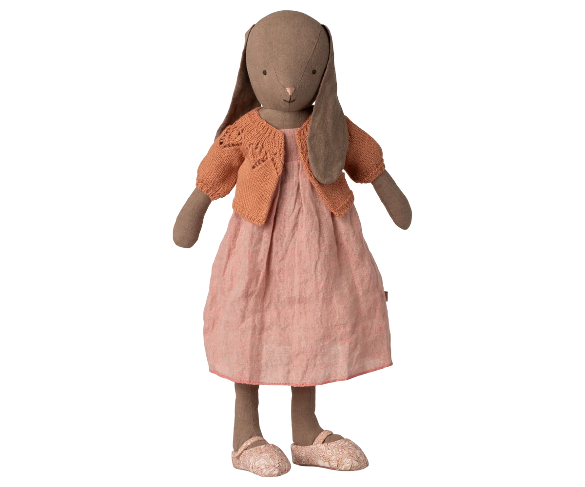 Maileg / Gestrickte Strickjacke, Größe 4 - Vintage Rose