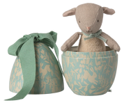 Maileg / Osterei mit Mikro Lamm, Klein – Dusty Minze