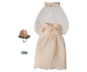 Maileg / Hochzeitskleid für Mama Maus