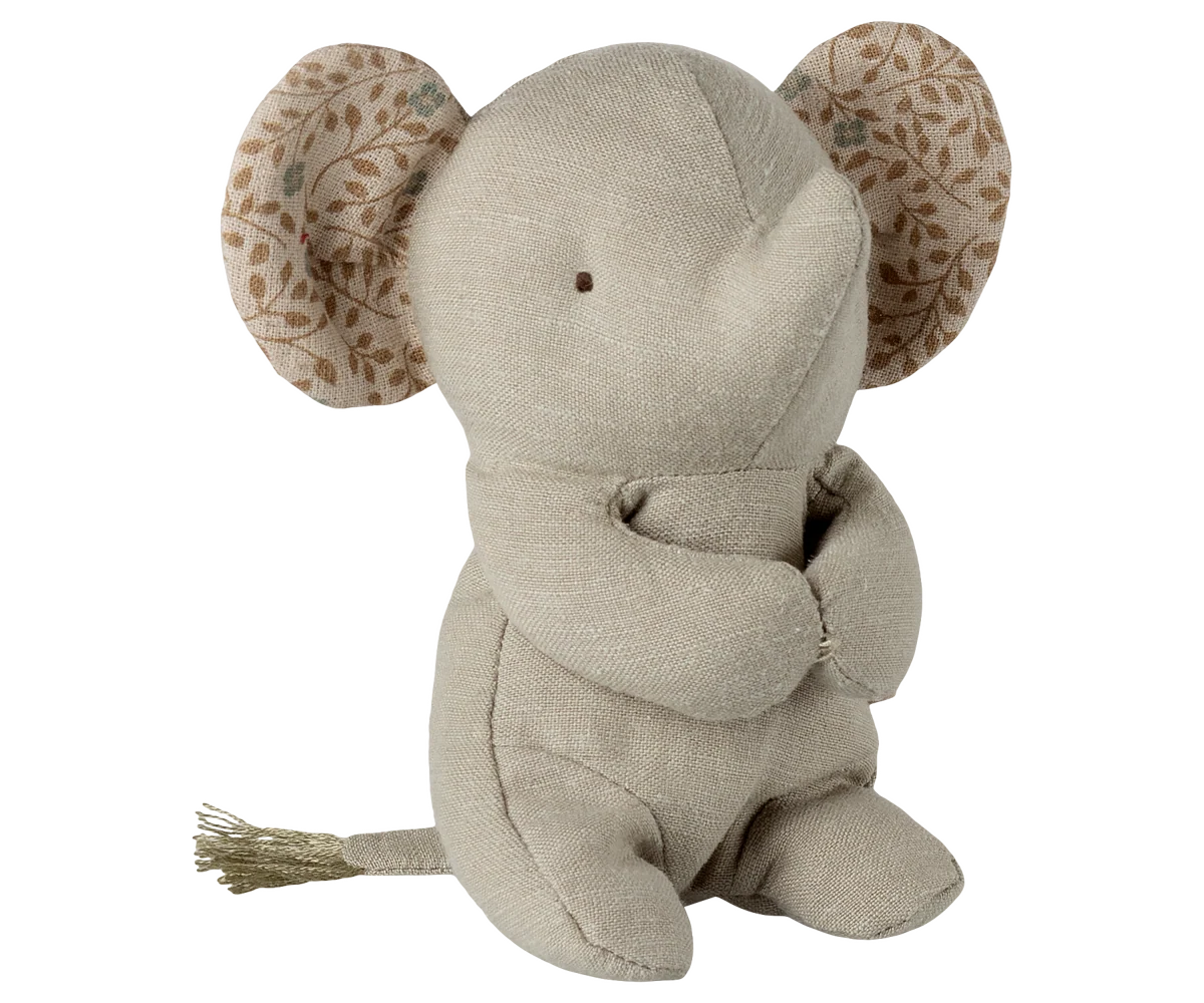 Maileg /  Lullaby Friends, Elefant, Mini – Iron Grey