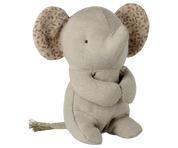Maileg /  Lullaby Friends, Elefant, Mini – Iron Grey