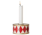 Maileg / Kerzenhalter, Trommel – Rot/Weiß