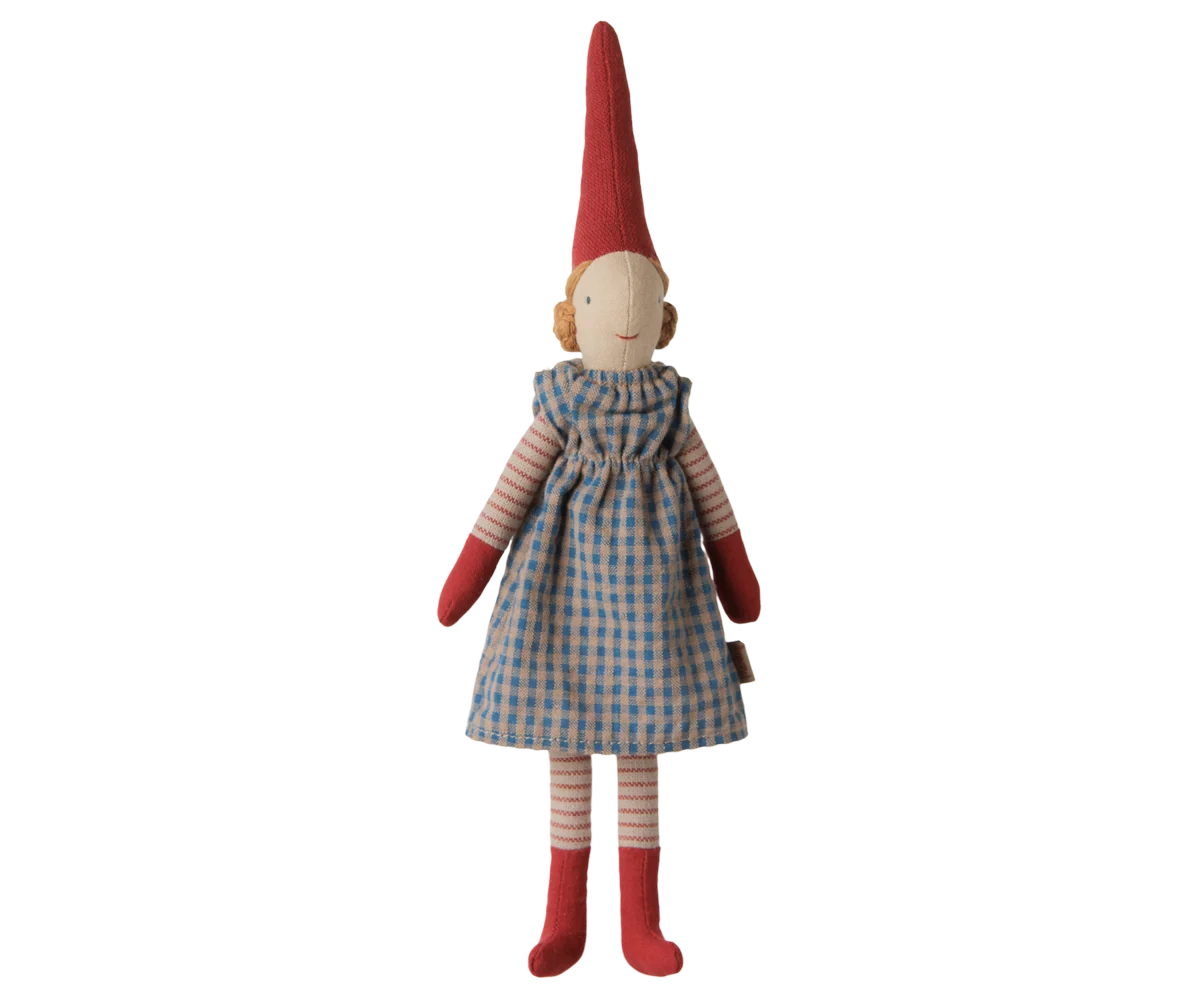 Maileg / Pixy, Größe 1 - Mädchen - Blaues Kleid
