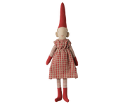 Maileg / Pixy, Größe 1 - Mädchen - Rotes Kleid