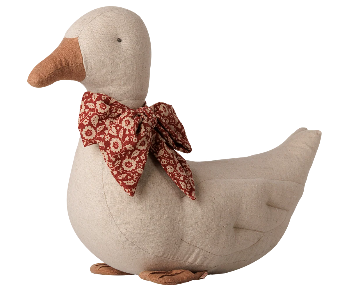 Maileg / Ente mit Bogen – Sand