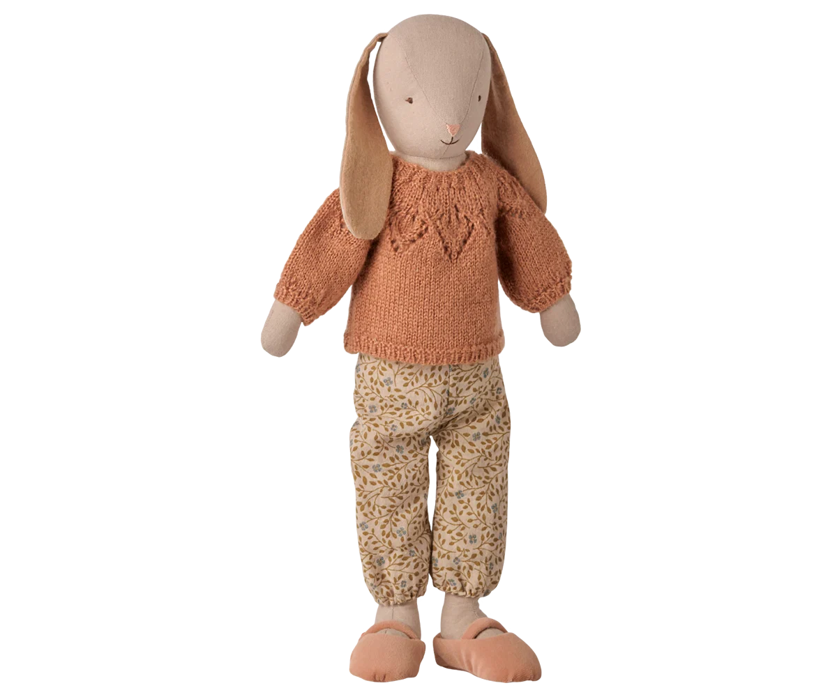 Maileg / Hase, Größe 3 – Klassisch – Hose und gestrickter Pullover