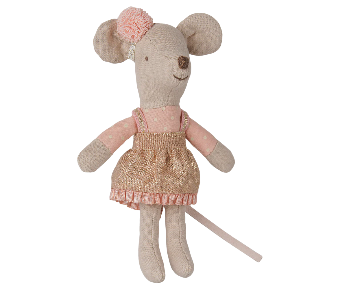 Maileg / Fahrerin-Maus, kleine Schwester