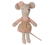 Maileg / Fahrerin-Maus, kleine Schwester