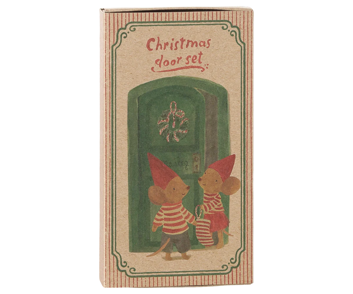 Maileg / Weihnachts-Türset, Maus
