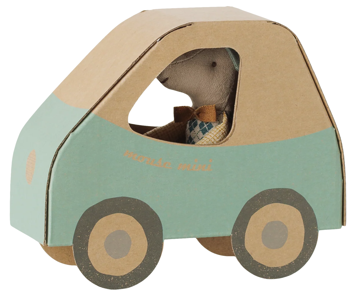 Maileg / Fahrer-Maus, kleiner Bruder