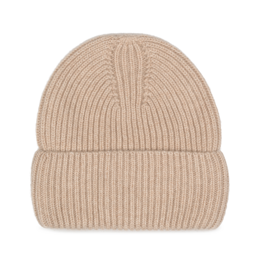 Cashmere-Beanie-Beige