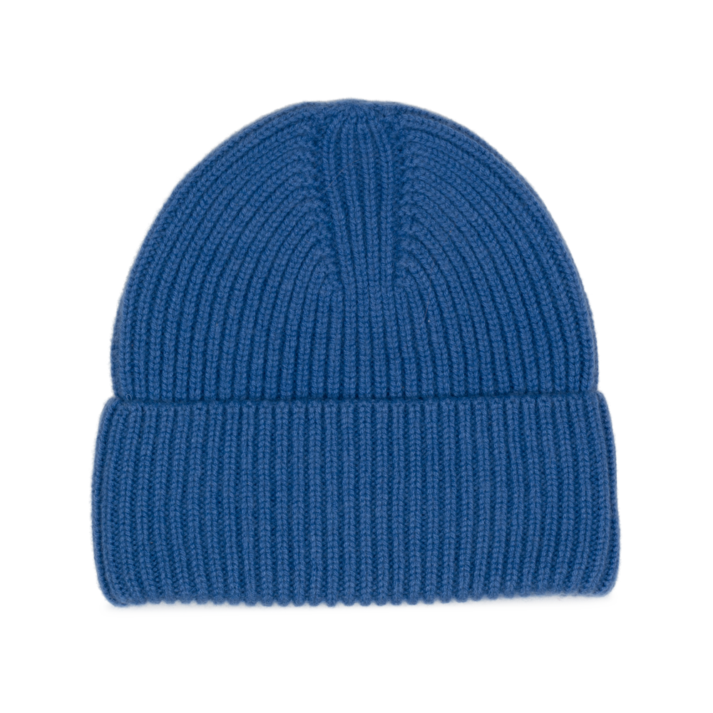 Cashmere-Beanie-Blue