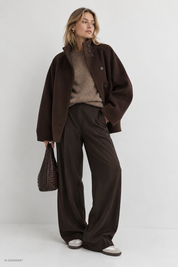 Gina Tricot / Funnel neck jacket / Mole (7382)