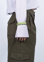 Sui Ava / Chunky Bangle / Pistachio