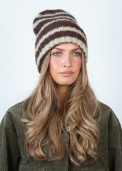 Sui Ava / Clara Beanie / Brown // Beige