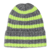 Sui Ava / Clara Beanie / Grey // Lime