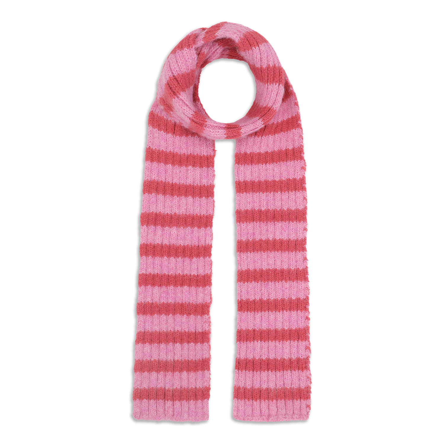 Sui Ava / Clara Slim Scarf / Raspberry // Pink