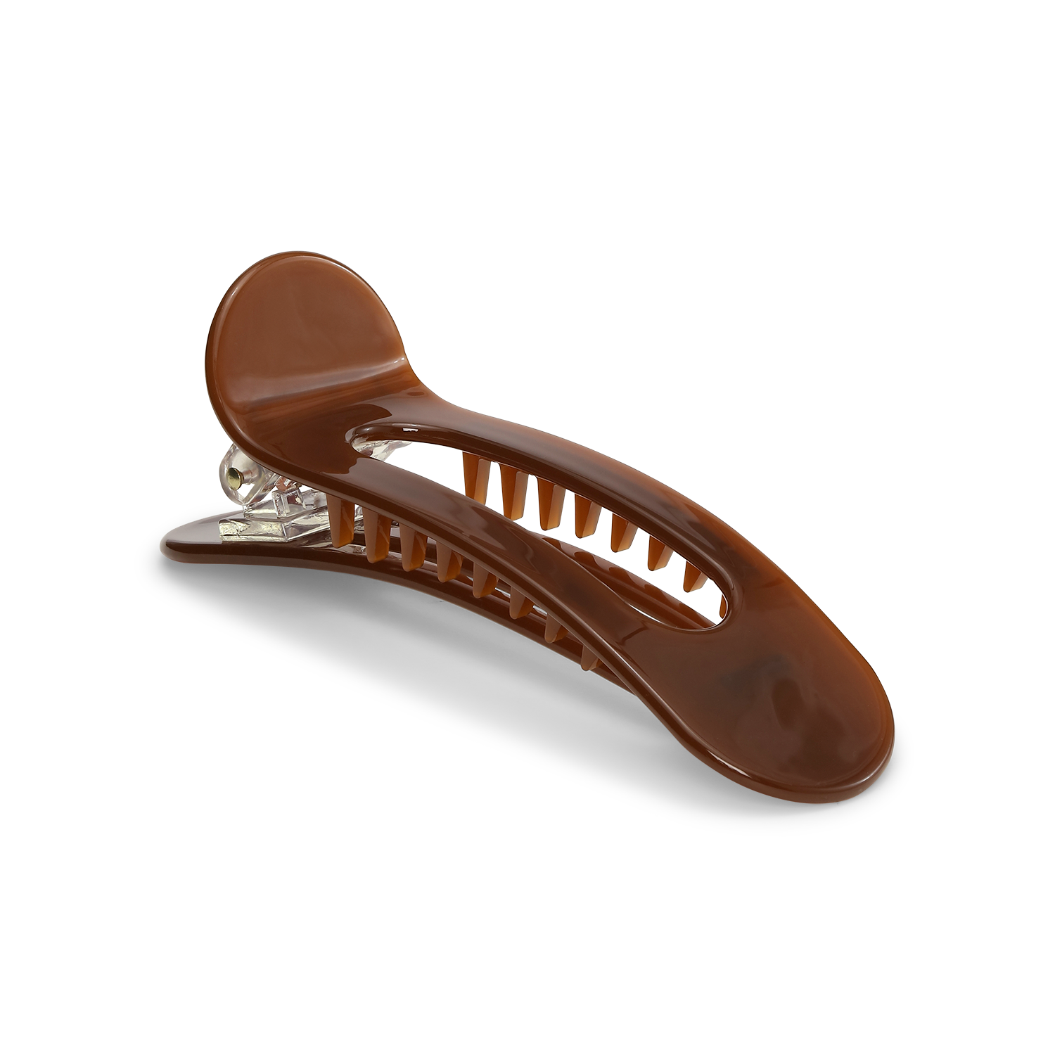 Sui Ava / Crocodile Hair Clip / Brown