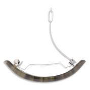 SUI AVA / Curved Bone Clip / Green