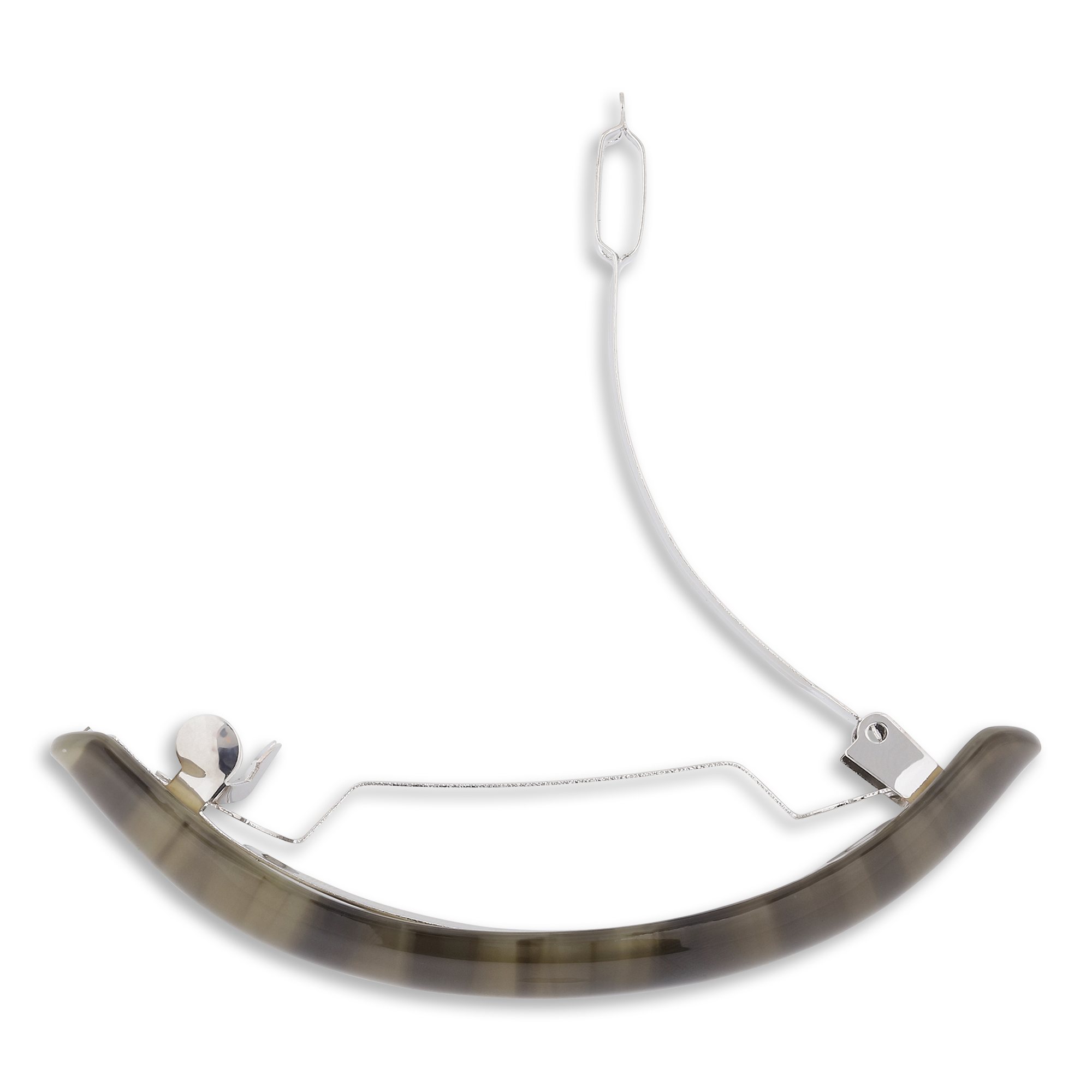 SUI AVA / Curved Bone Clip / Green