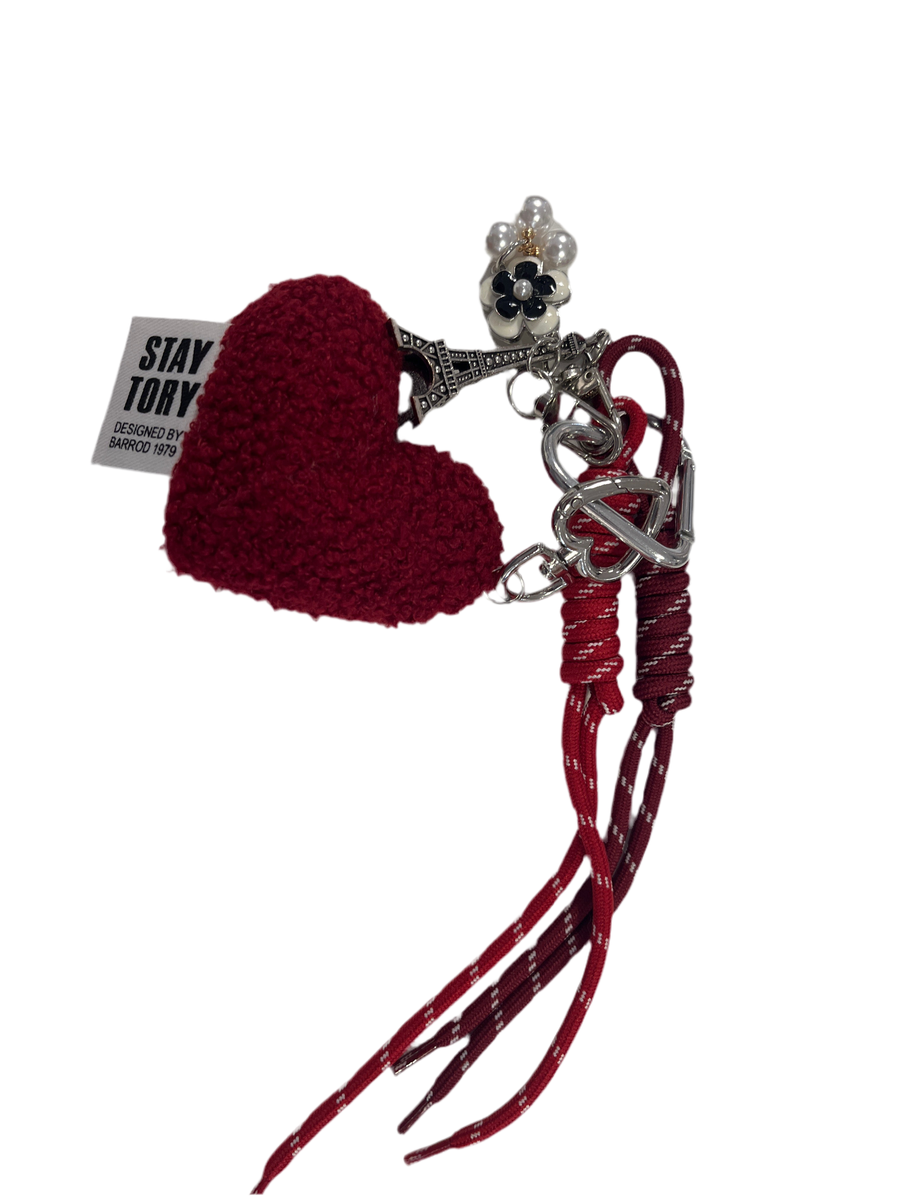 Louisa Lee / Bag Charm Rotes Herz