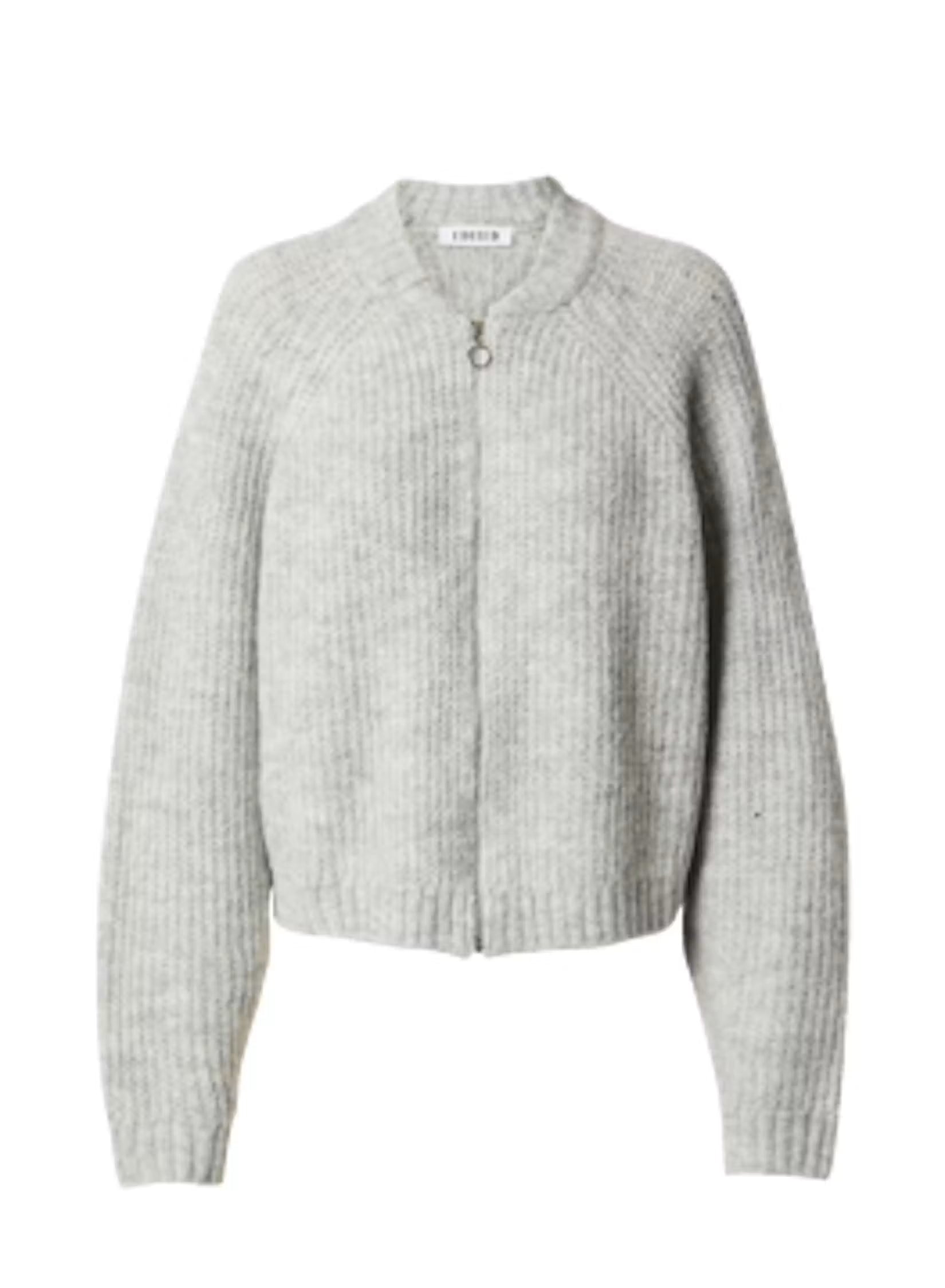 EDITED / Rani Bomber Cardigan / Grey Melange