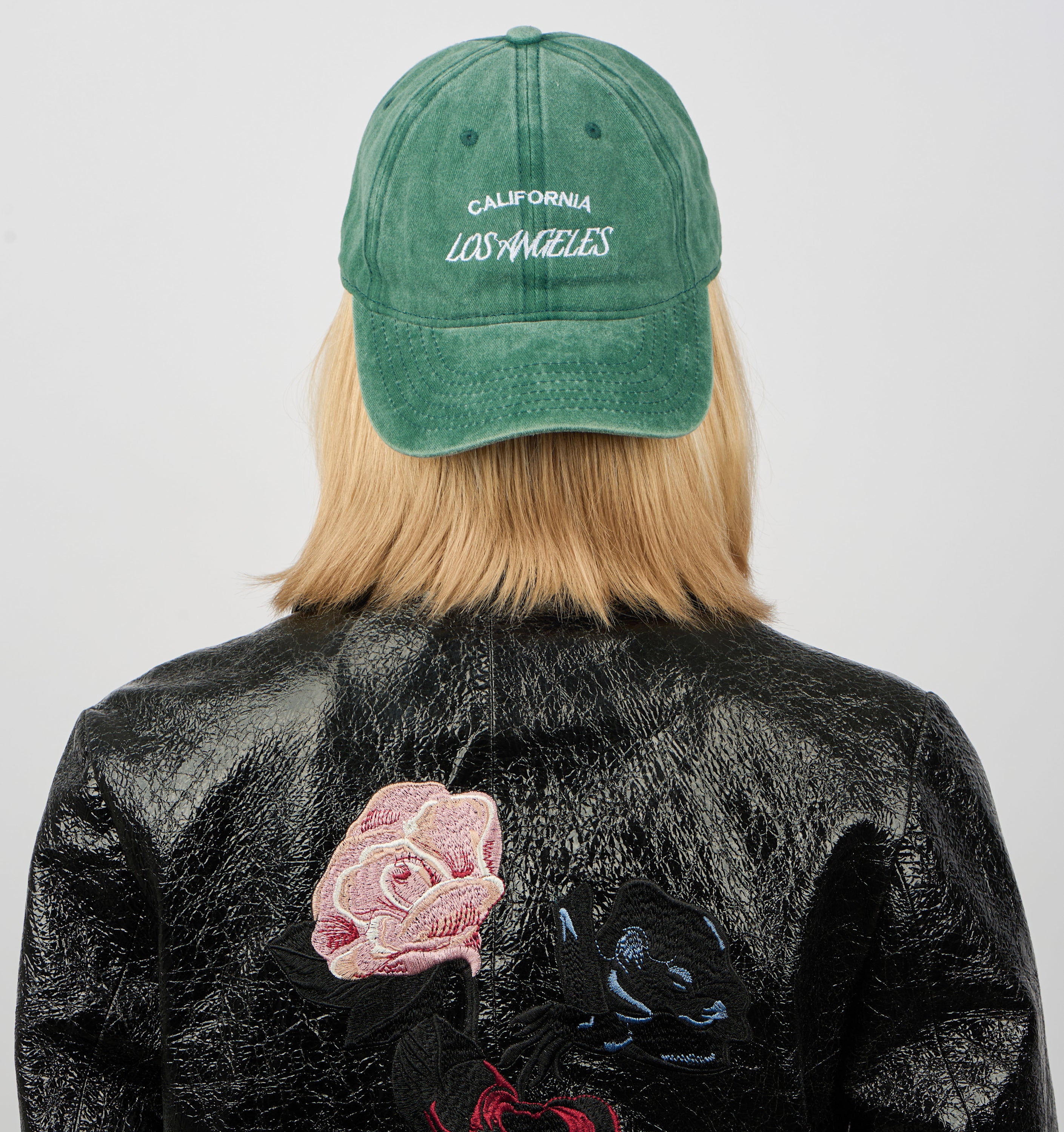 Sui Ava / Everyday Cap / Washed Green 'LA'
