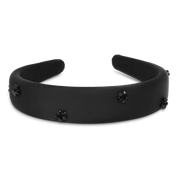 Sui Ava / Floral Gleam Headband / Black