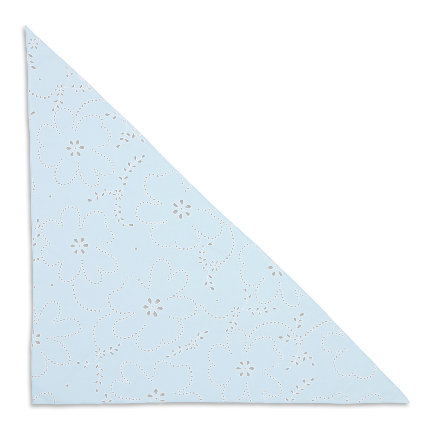 Sui Ava / Floral Broderie Bandana Scarf / Bubblegum