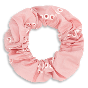Sui Ava / Floral Broderie Scrunchie / Strawberry