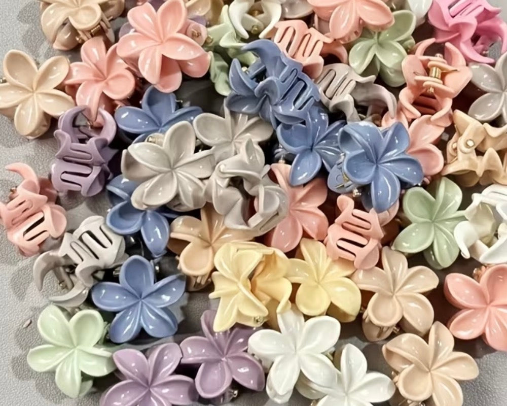 Mini Haarspange Blume