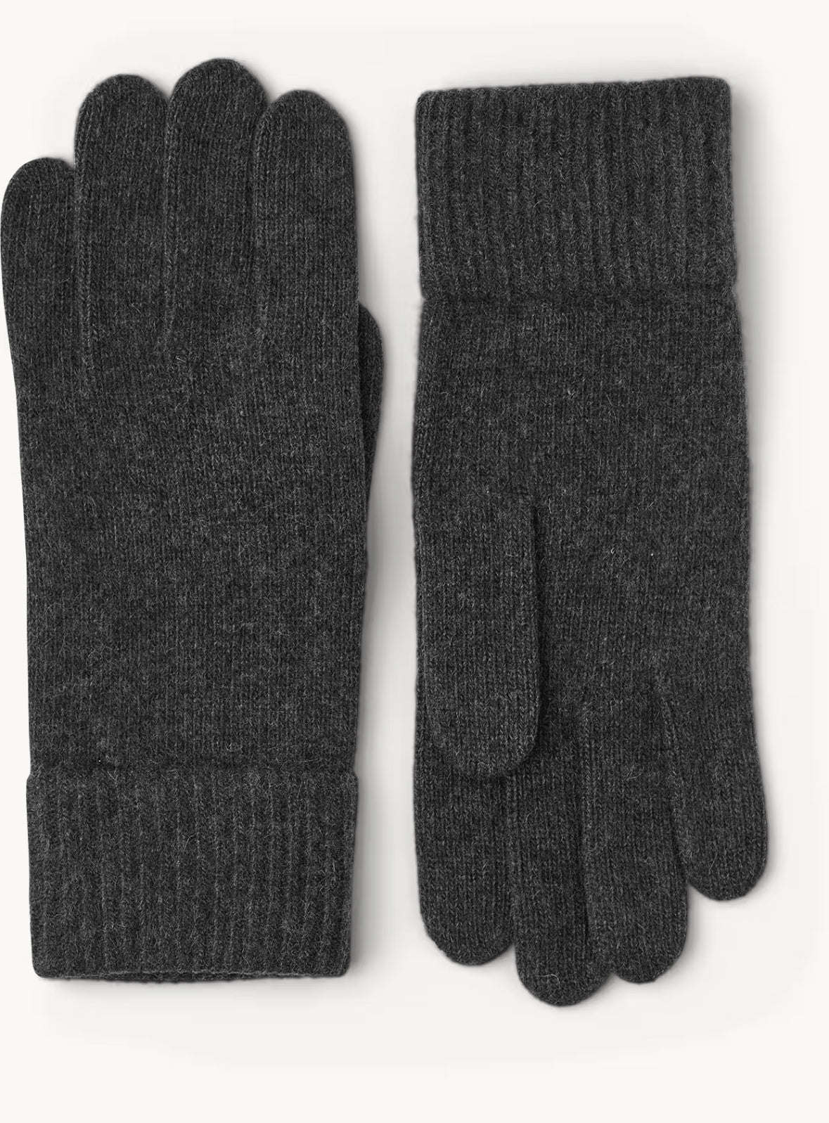 Hestra / Men's cashmere glove 2½ Bt / Charcoal