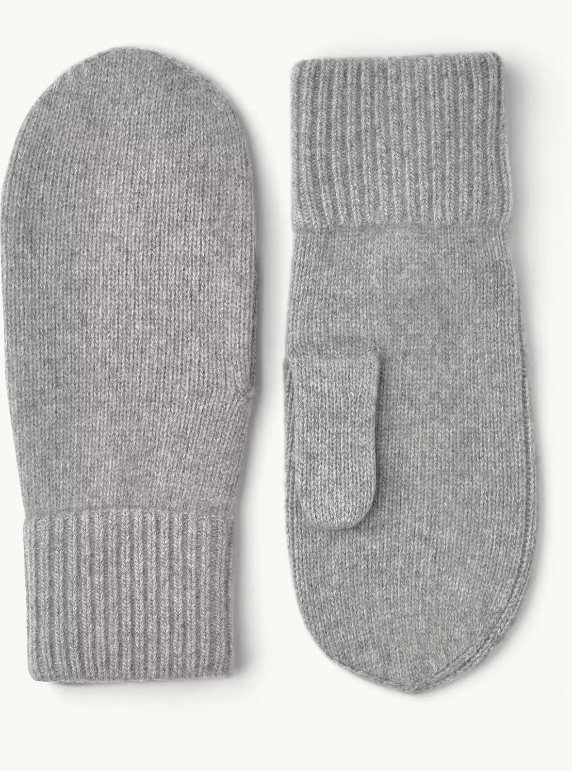 Hestra / Ladies' cashmere mitt 2½ Bt / Light grey