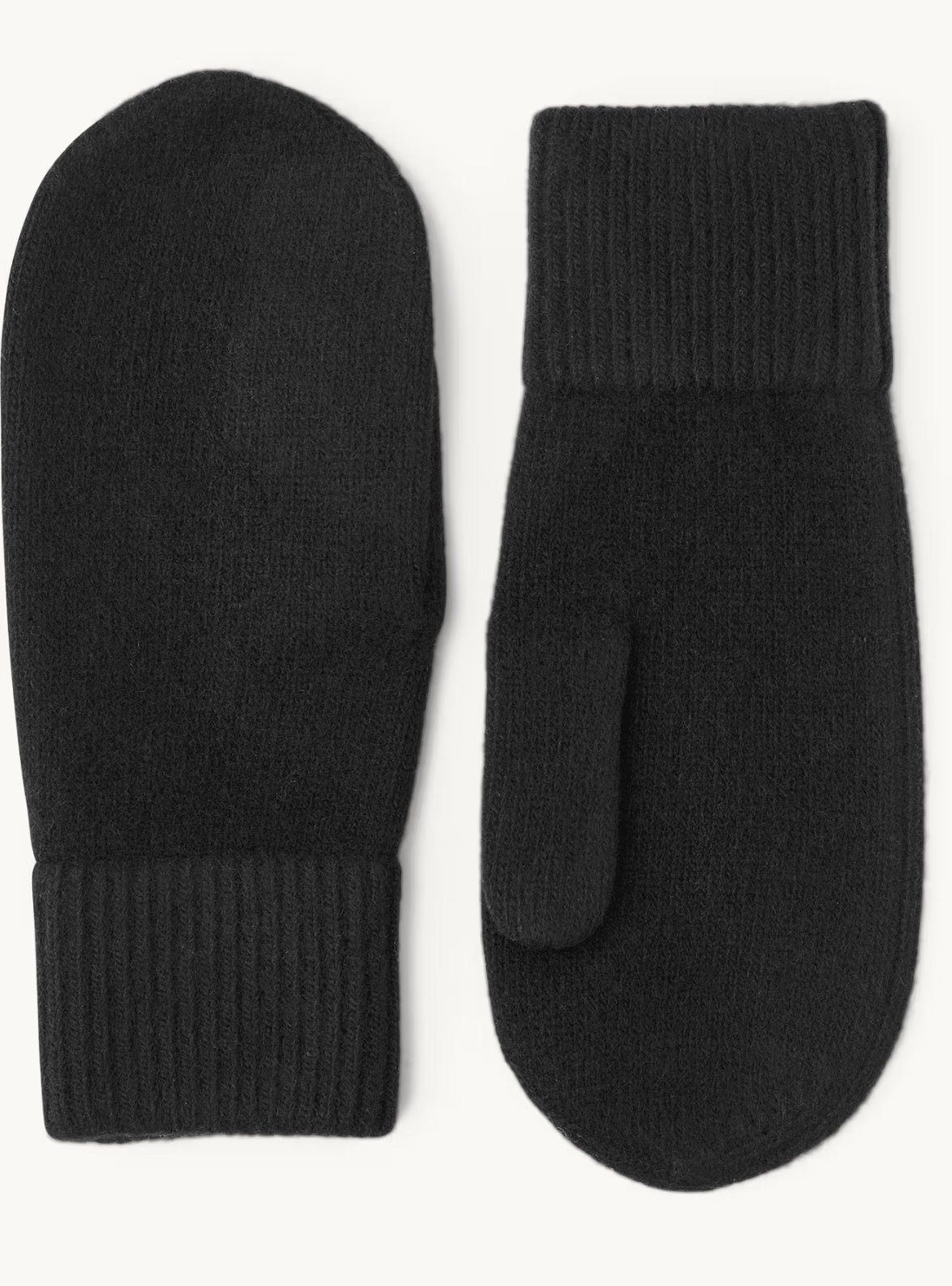 Hestra / Ladies' cashmere mitt 2½ Bt / Black