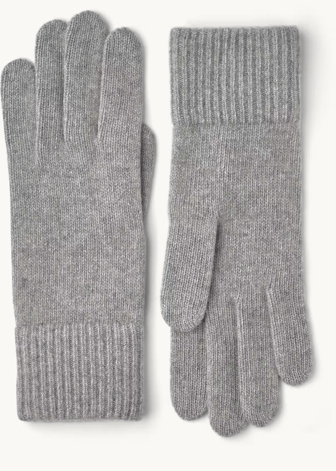 Hestra / Ladies' cashmere glove 2½ Bt / Light grey