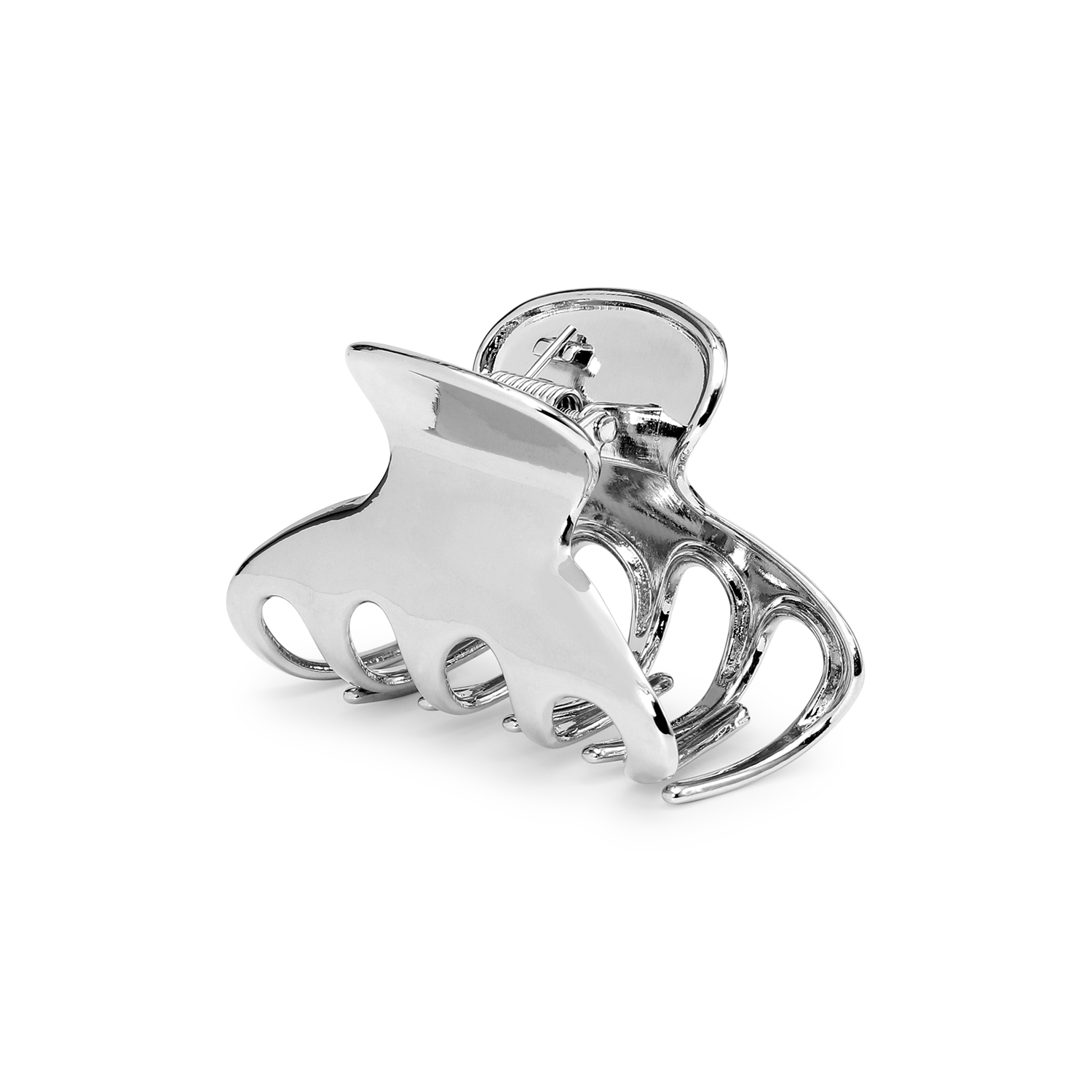 Sui Ava / Glossy Hair Claw / Silvery