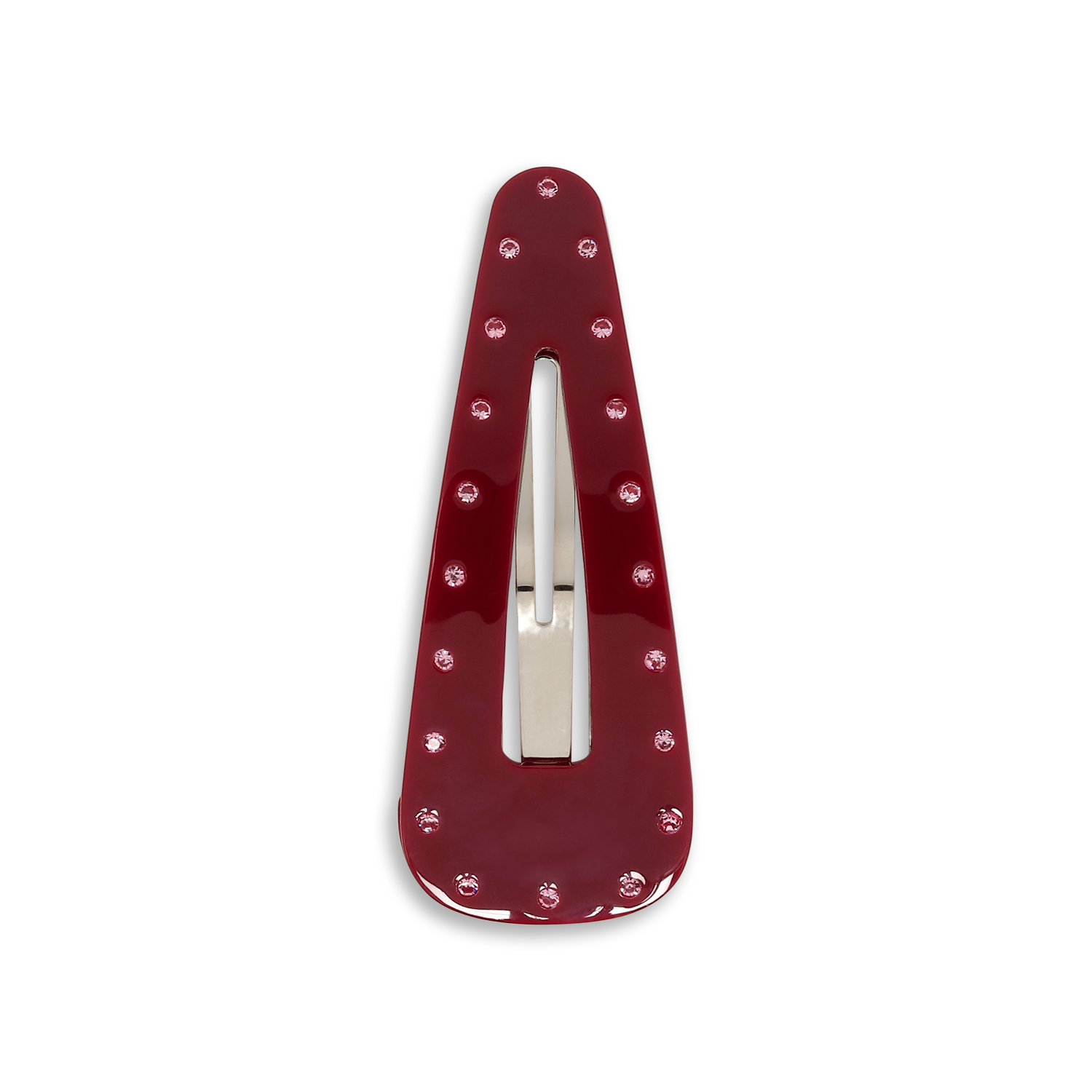 Sui Ava / Glow Up Buckle Clip / Burgundy