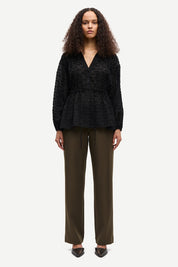 Samsøe Samsøe / HOYS STRAIGHT PANTS 7331 / DEEP FOREST
